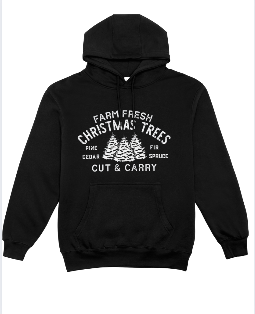 Farm Fresh Christmas Tree Hoodie