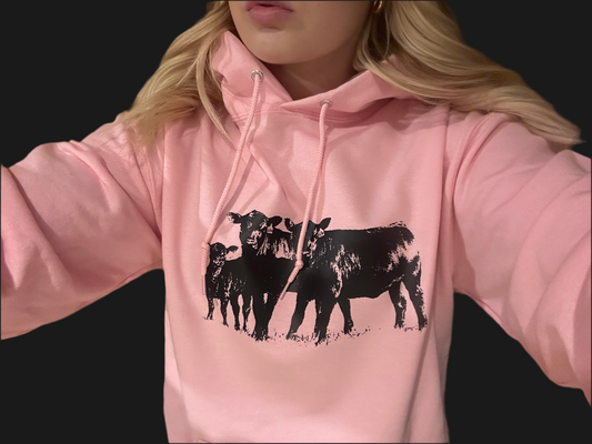 Three Rowdy Cows Hoodie
