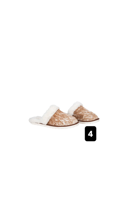 Genuine Cowhide Slippers