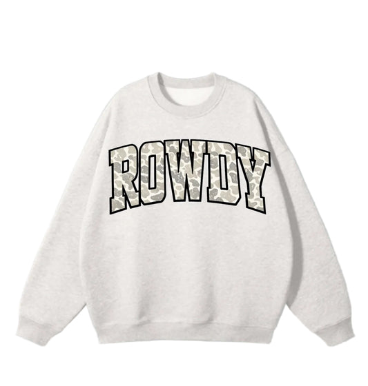 Rowdy Duck Camo Crewneck