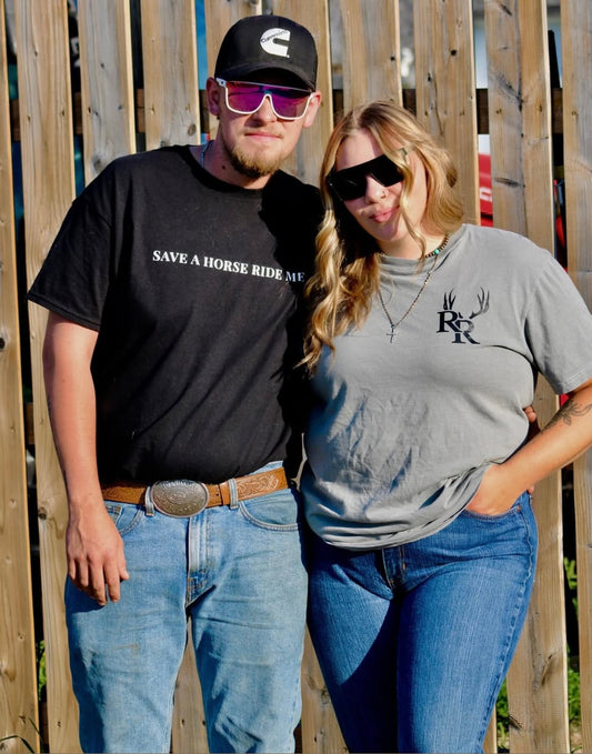 Save A Horse Ride Me - Cowboy Tee
