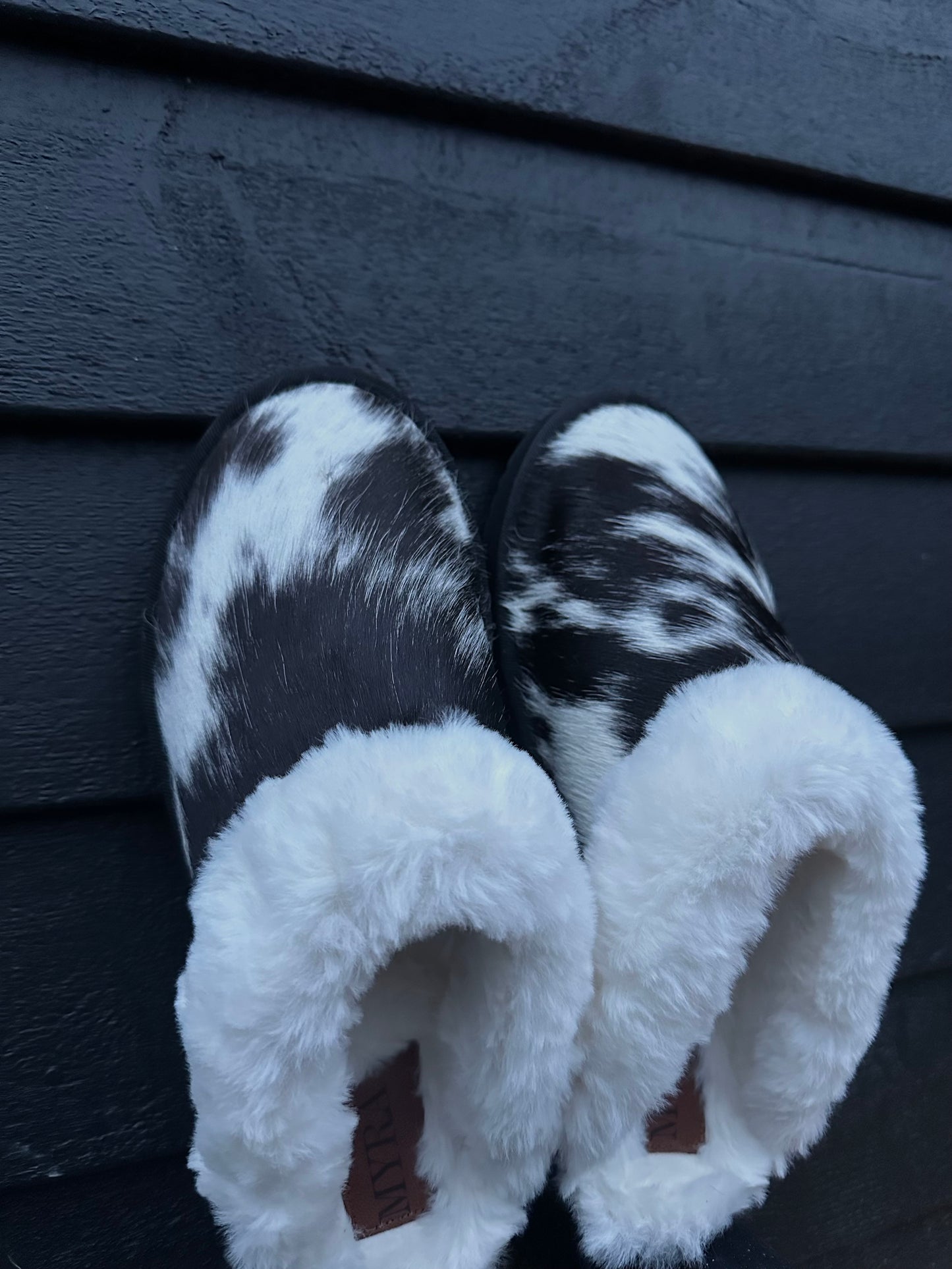 Genuine Cowhide Slippers