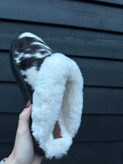 Genuine Cowhide Slippers