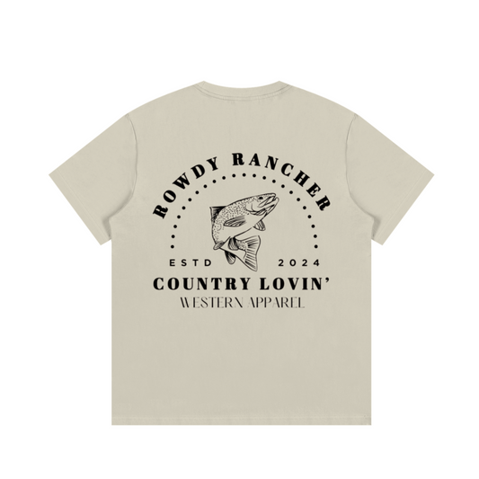 Small Town Fishing Teeshirt