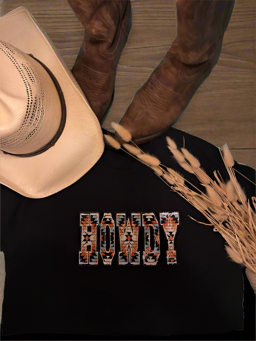 "Howdy" Graphic Tee