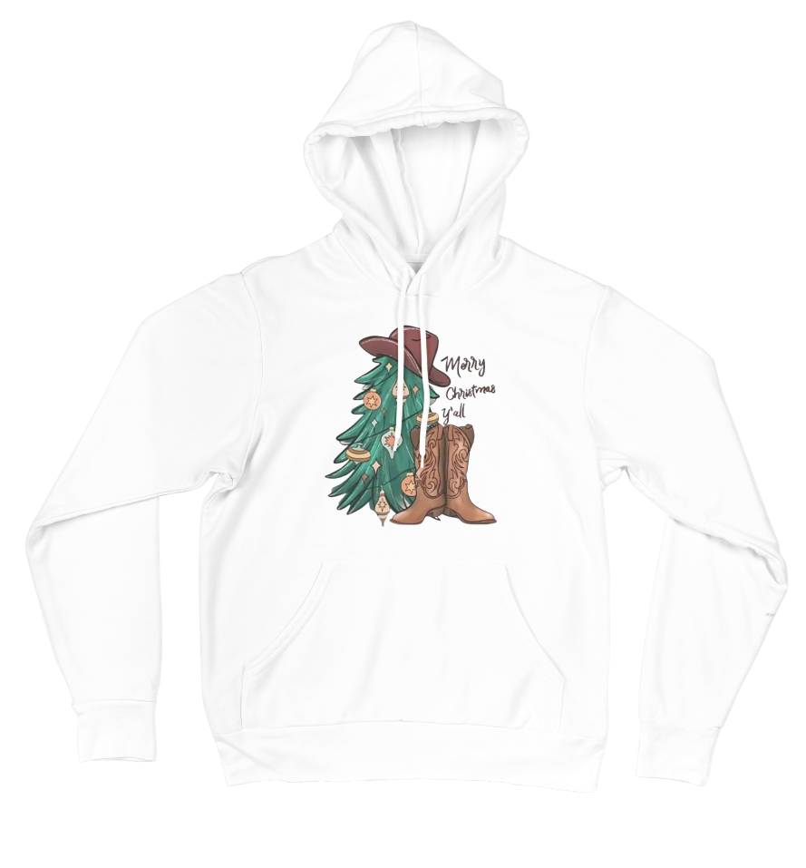 Christmas Tree Boot Christmas Hoodie