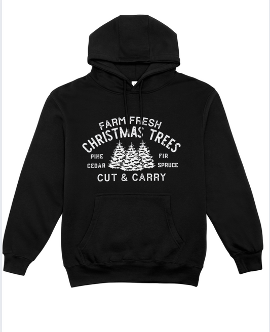 Farm Fresh Christmas Tree Hoodie