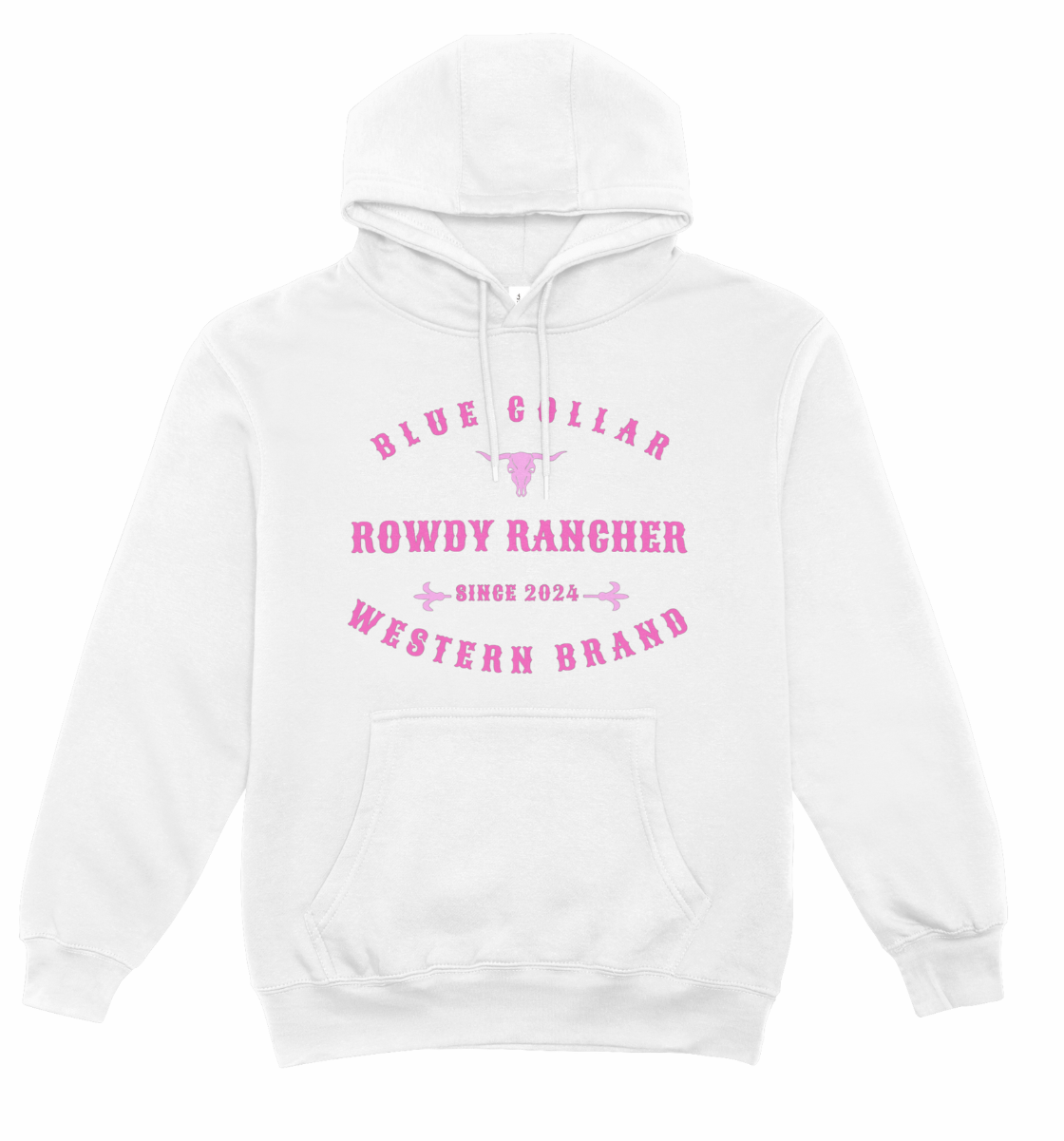 Womens Blue Collar Hoodie