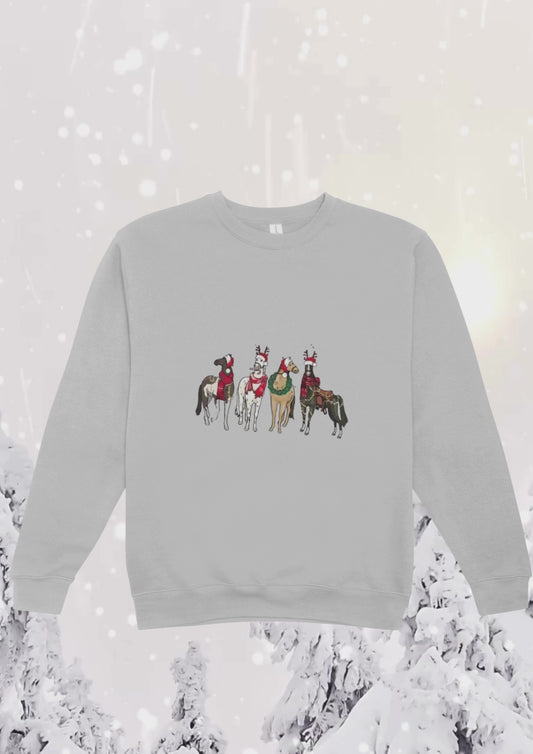 HORSE CREW NECK